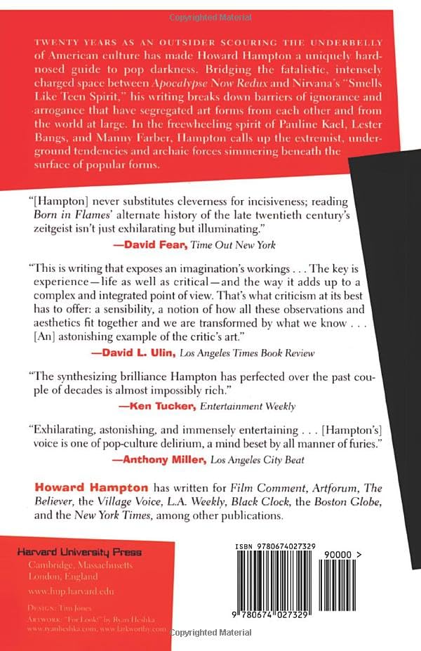 Born in Flames: Termite Dreams, Dialectical Fairy Tales, and Pop Apocalypses — back cover