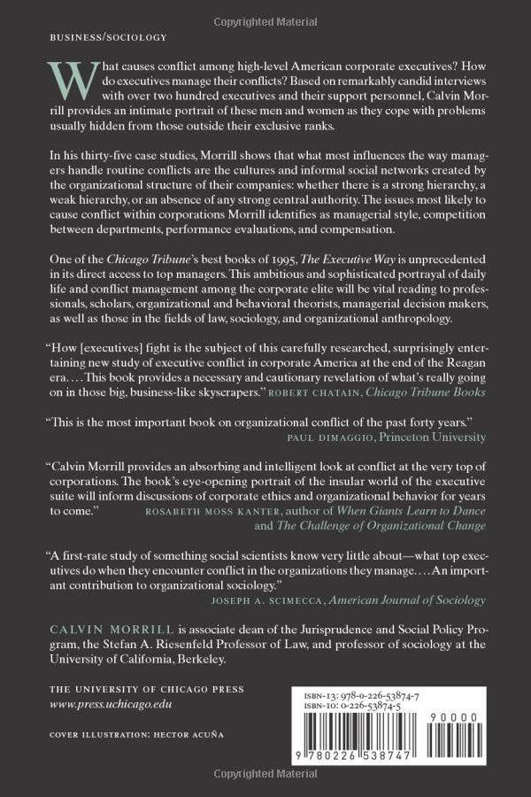 The Executive Way: Conflict Management in Corporations