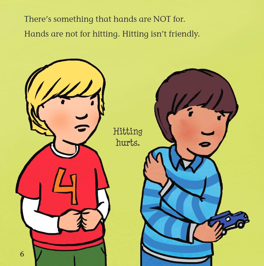 Hands Are Not for Hitting