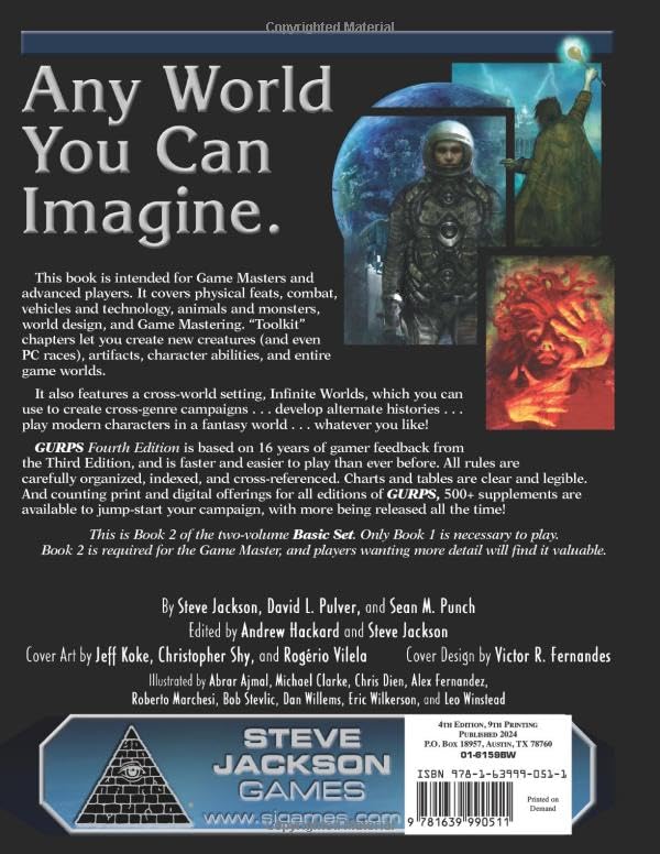 GURPS Basic Set: Campaigns: (B&W softcover) (GURPS Basic Set, 4th Edition (b&w), from Steve Jackson Games)