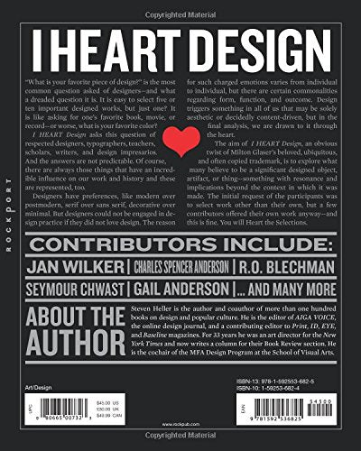 I Heart Design: Remarkable Graphic Design Selected by Designers, Illustrators, and Critics