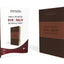 NKJV/RVR, Bilingual Bible, Leathersoft, Brown / NKJV/RVR Biblia Biling?e, Leathersoft, Caf? (Spanish Edition)