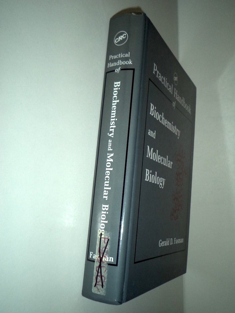 Practical Handbook of Biochemistry and Molecular Biology — back cover