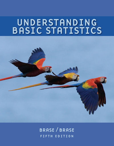 Student Solutions Manual for Brase/Brase's Understanding Basic Statistics, Brief, 5th