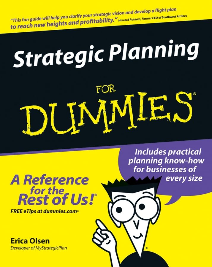 Strategic Planning for Dummies by Olsen, Erica