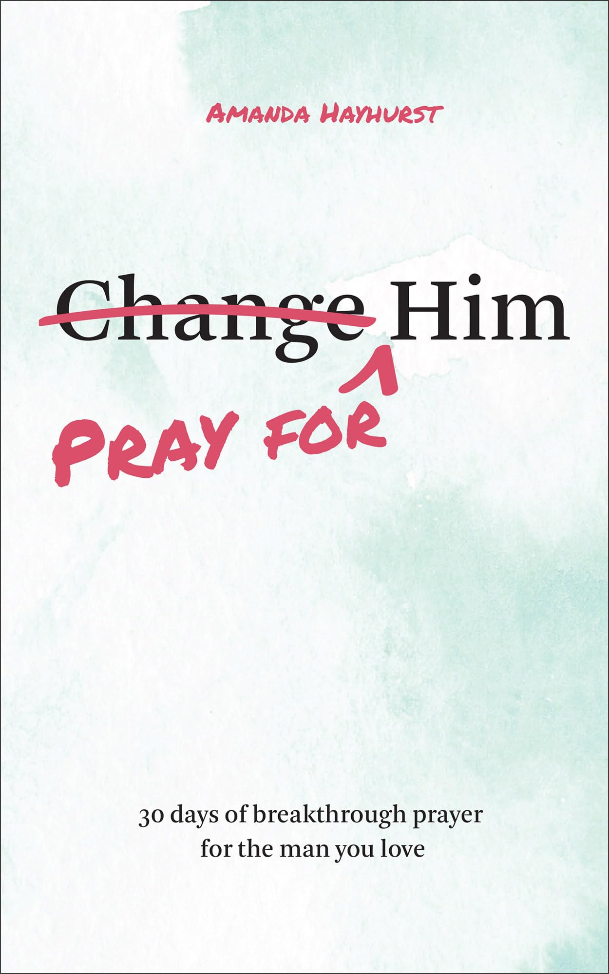 Pray for Him: 30 Days of Breakthrough Prayer for the Man You Love (Prayer Devotional for Couples, Christian Wedding Gift, Prayer Book for Husband and Wife, Christian Marriage Gift)