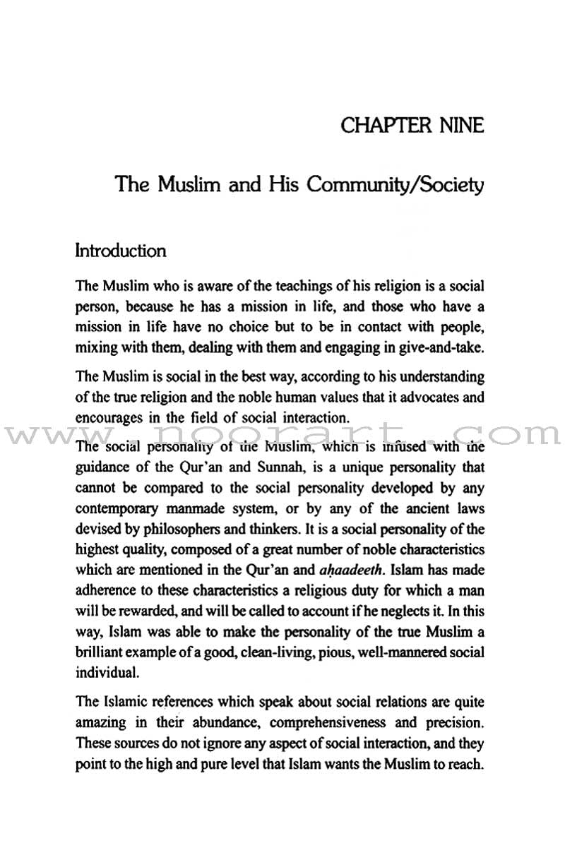The Ideal Muslim: The True Islamic Personality of the Muslim