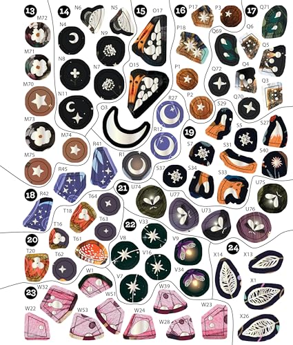 Brain Games - Sticker by Number: Enchanted Forest (24 Images to Sticker): Includes 2 Foil Sticker Sheets to Complete Each Image!