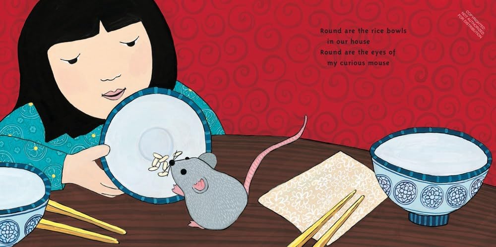 Round is a Mooncake: A Book of Shapes