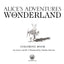 The Alice in Wonderland Coloring Book: The Classic Edition (