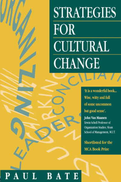 Strategies for Cultural Change