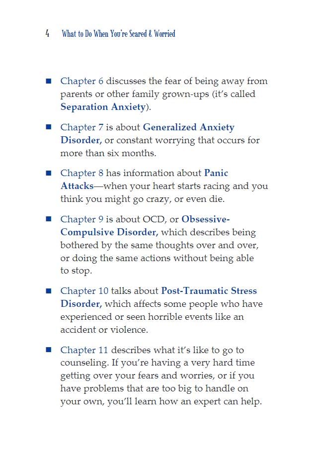 What to Do When You're Scared and Worried: A Guide for Kids