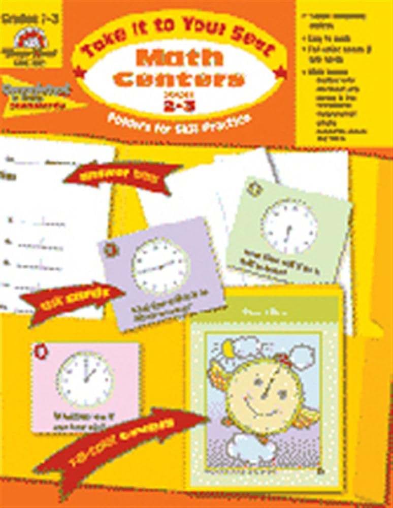 Take It to Your Seat Math Centers, Grades 2-3