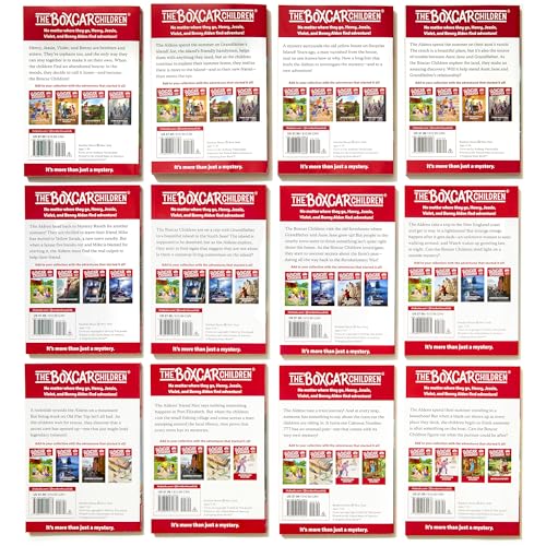 The Boxcar Children Bookshelf (The Boxcar Children Mysteries, Books 1-12)