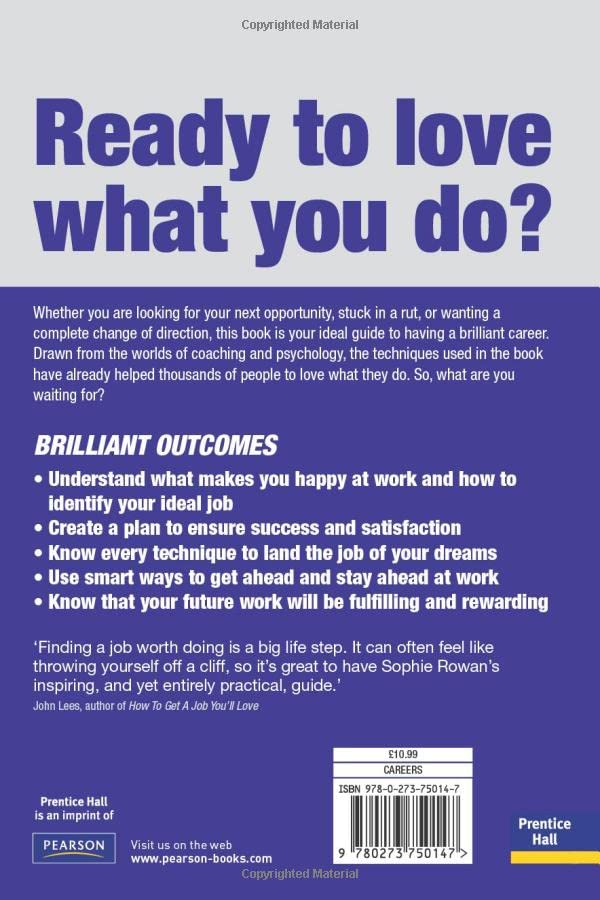 Brilliant Career Coach: How to Find and Follow Your Dream Career