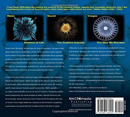 Water Sound Images: The Creative Music of the Universe
