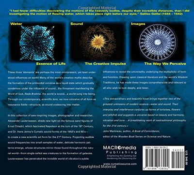 Water Sound Images: The Creative Music of the Universe
