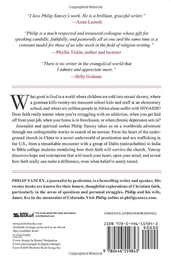 What Good Is God?: In Search of a Faith That Matters by Yanc