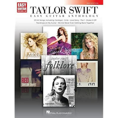Taylor Swift - Easy Guitar Anthology 2nd Edition (Easy Guitar With Notes & Tab)  Guitar Song Books with Chords and Lyrics  Taylor Swift Sheet Music Book with 23 Hits for Guitar