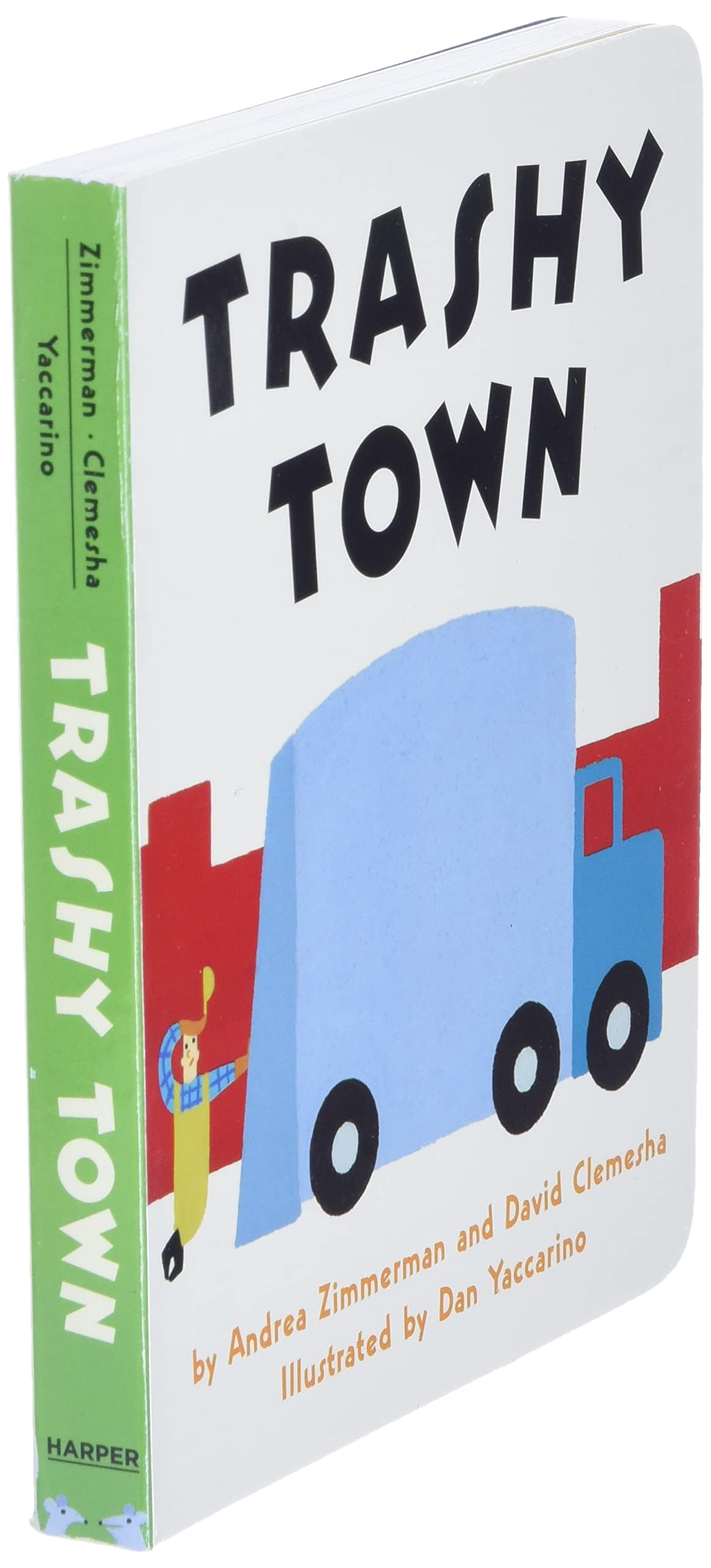 Trashy Town Board Book by Zimmerman, Andrea