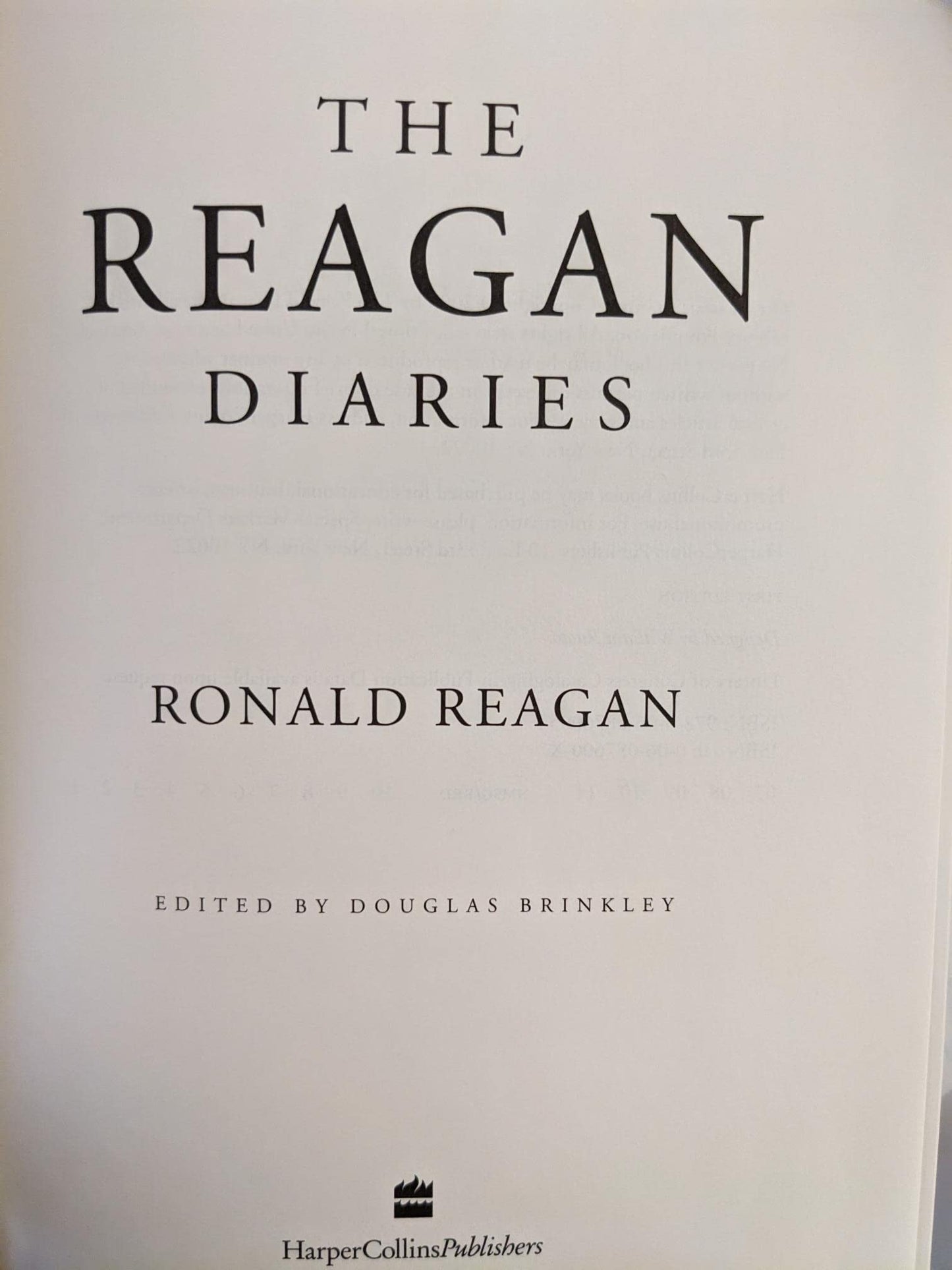 The Reagan Diaries