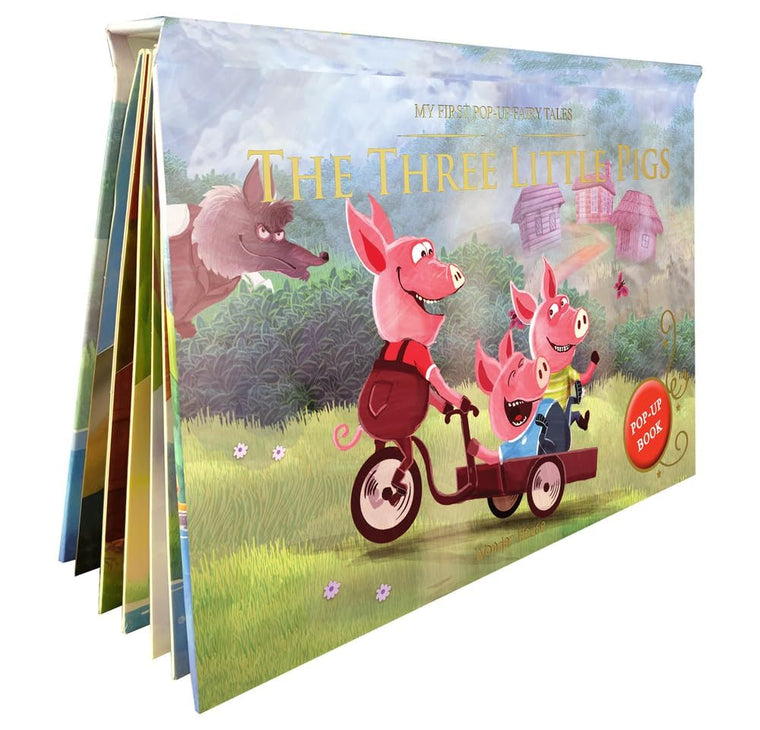 My First Pop-Up Fairy Tales - Three Little Pigs : Pop up Books for children