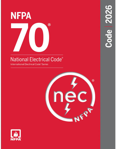 NFPA 70, National Electrical Code NEC 2026 Spiralbound