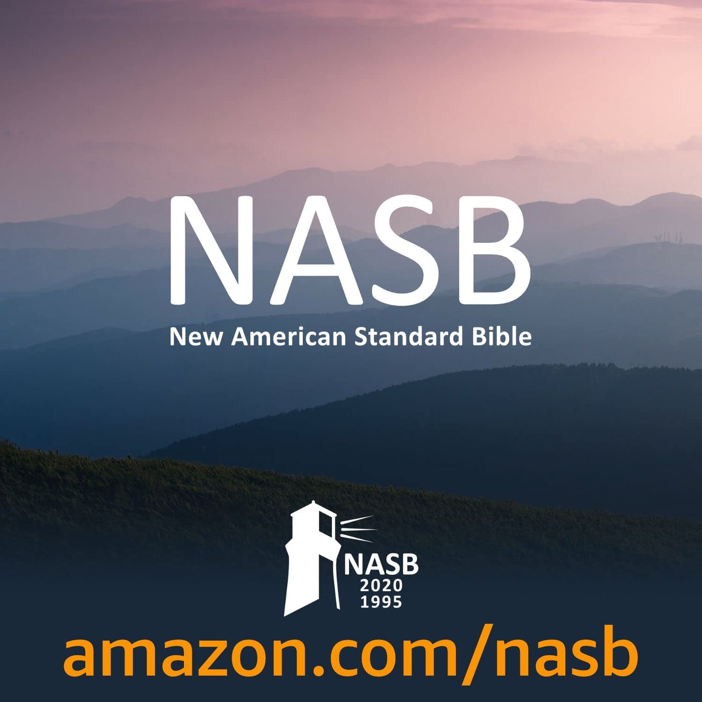 NASB Large Print Compact Bible, Black, Genuine Cowhide Leather, 1995 text