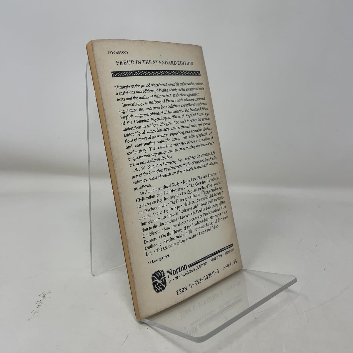 Beyond the Pleasure Principle (Norton Library)