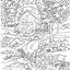 Creative Haven Country Scenes Coloring Book: Relax & Find Your True Colors (Adult Coloring Books: In The Country)
