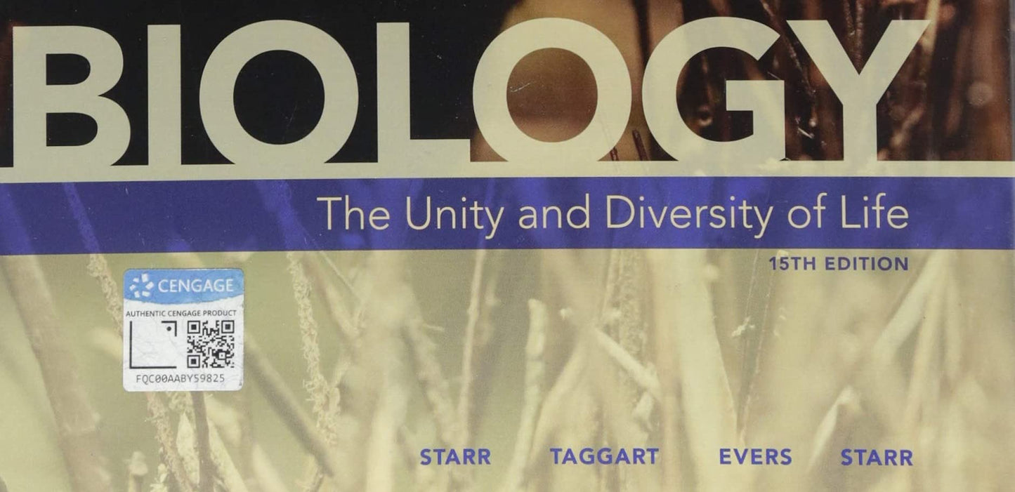 Biology: The Unity and Diversity of Life