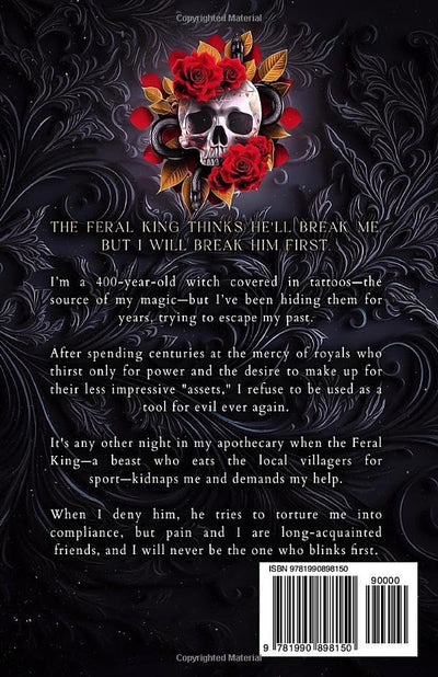 Feral is the Beast: An immortal witch and mortal man age gap fantasy romance (Cursed Captors)