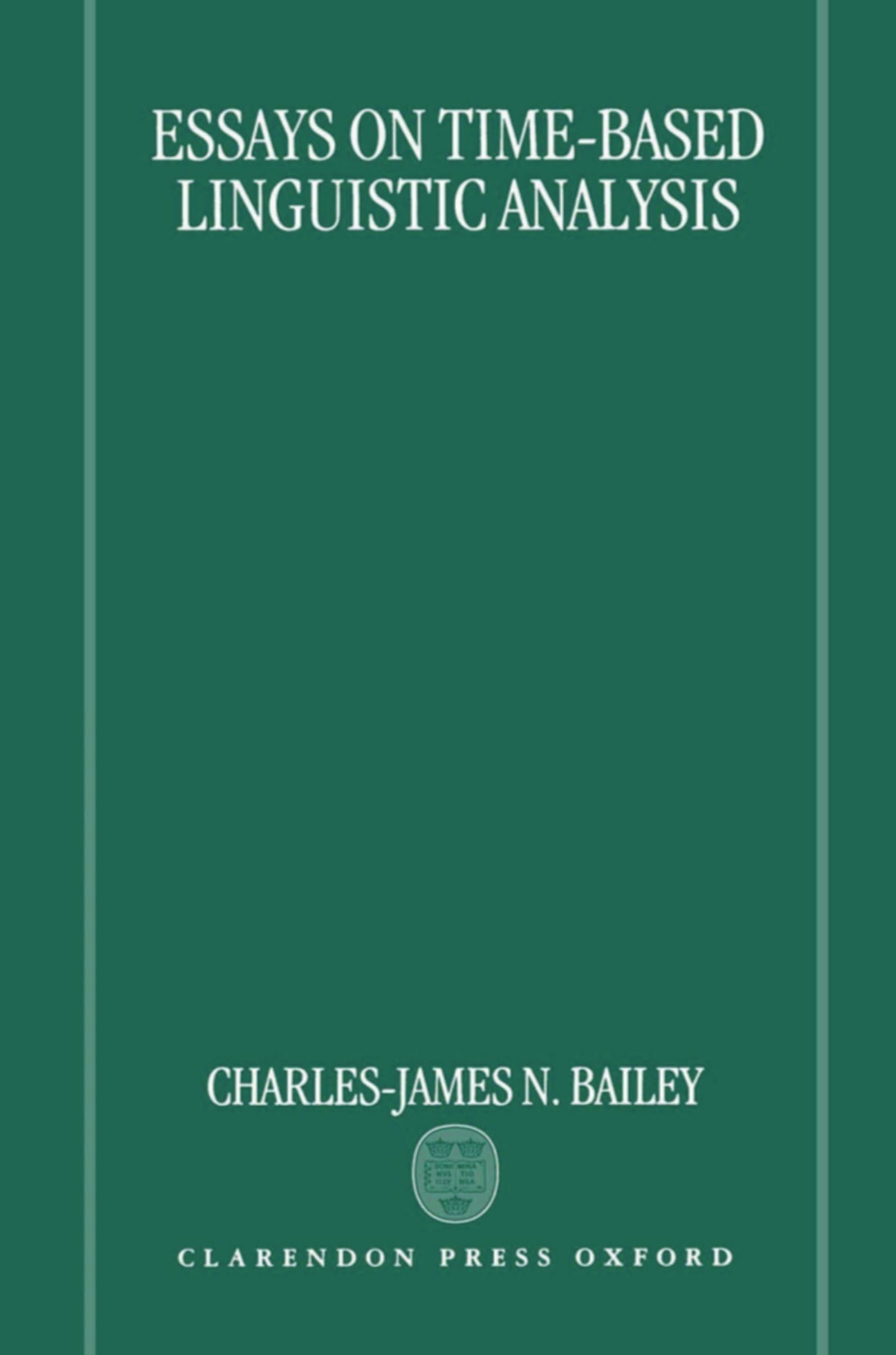 Essays on Time-Based Linguistic Analysis