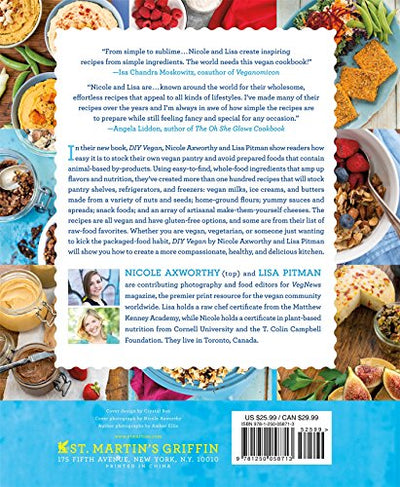 DIY Vegan: More Than 100 Easy Recipes to Create an Awesome Plant-Based Pantry