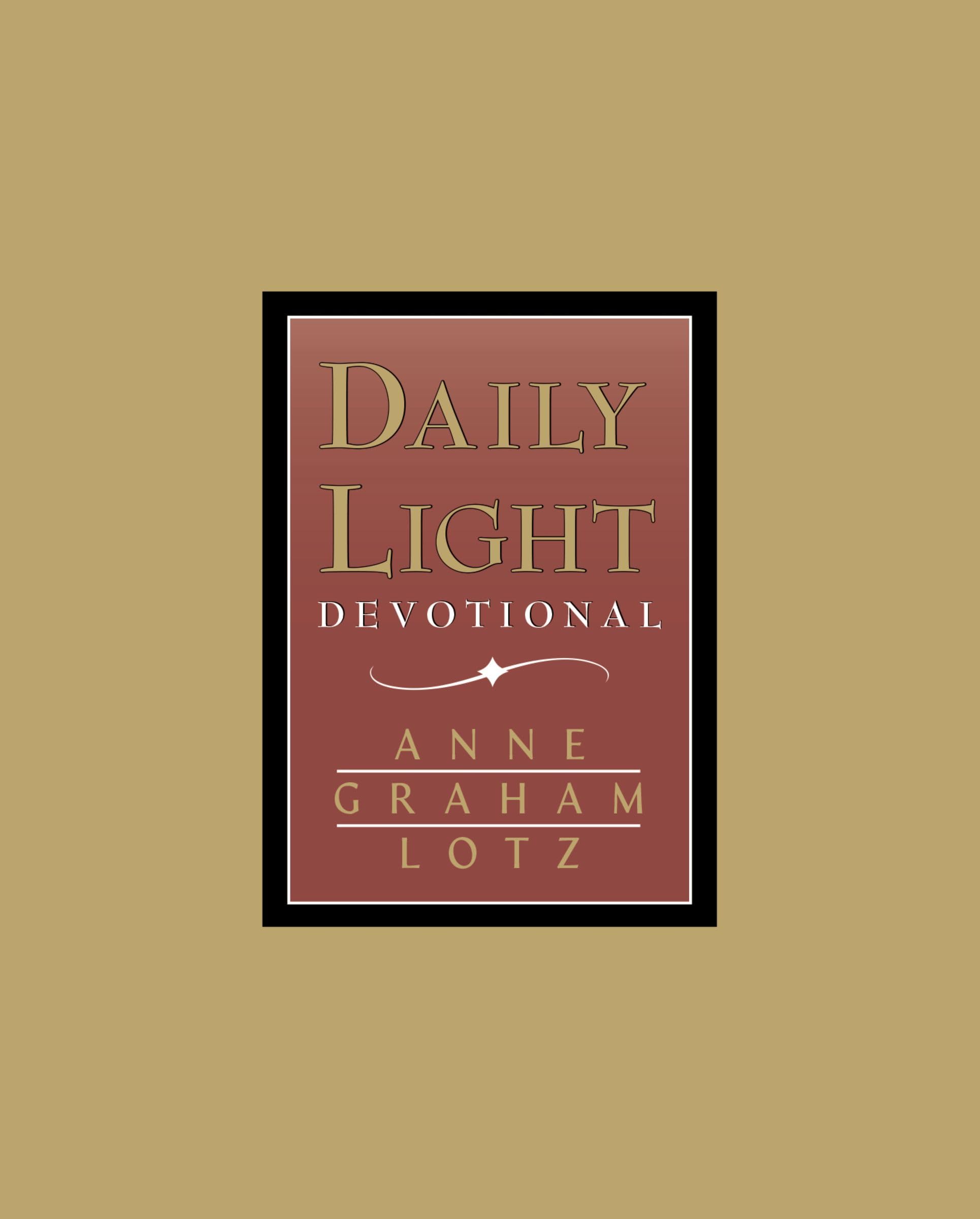Daily Light - Burgundy: A 365-Day Morning and Evening Devotional