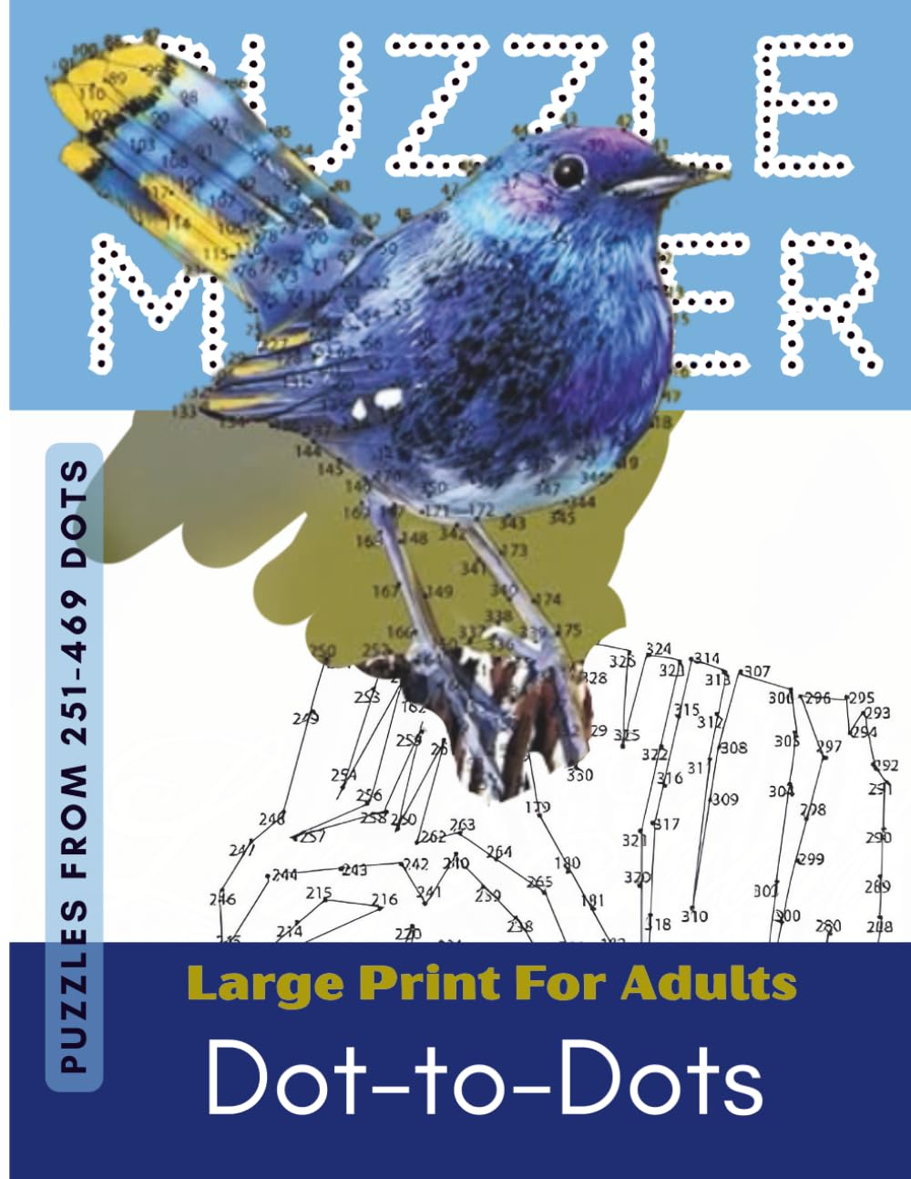 Large Print Dot-to-Dots for Adults