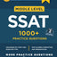 Middle Level SSAT: 1000+ Practice Questions