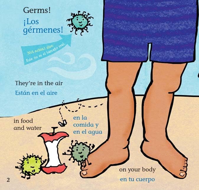 Germs are Not for Sharing / Los germenes no son para compartir (Best Behavior) (Spanish and English Edition)