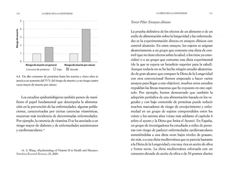 La dieta de la longevidad: Comer bien para vivir sano hasta los 110 aos / The Longevity Diet (Spanish Edition)
