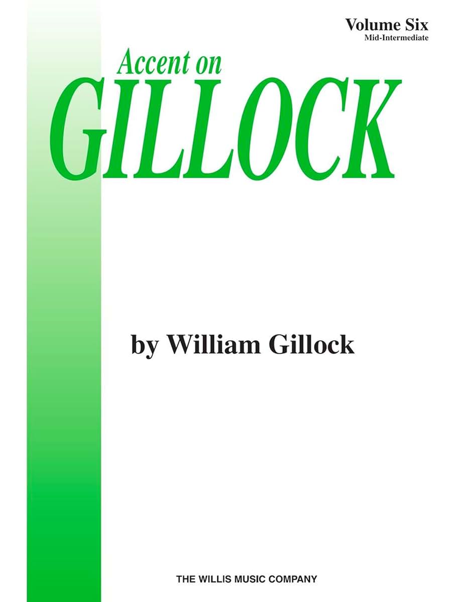 Accent on Gillock Volume 6: Mid-Intermediate Level