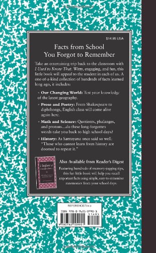 I Used to Know That: Stuff You Forgot From School (Blackboard Books)