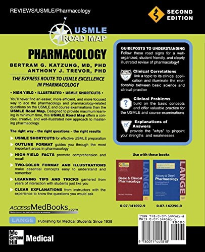 USMLE Road Map Pharmacology, Second Edition (LANGE USMLE Road Maps)