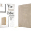 The Jesus Bible, NIV Edition, Leathersoft, Stone, Comfort Print