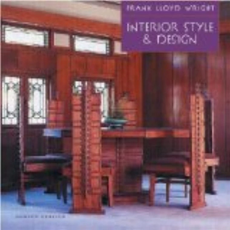 Frank Lloyd Wright Interior Style & Design — back cover