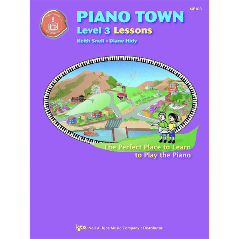 MP103 - Piano Town Lessons Level 3