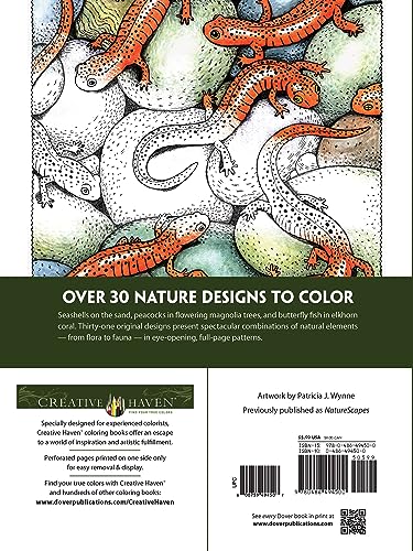 Creative Haven NatureScapes Coloring Book (Adult Coloring Books: Nature)