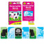 School Zone Alphabet 4-Pack Flash Cards: 224 Cards, Preschool, Kindergarten, Go Fish Alphabet, Three-Letter Words, Alphabet Match, Lowercase & Uppercase Letters, Letter-Picture Recognition, Ages 3+