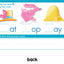School Zone Three-Letter Words Write & Reuse Learning Cards: 32 Interactive Flash Cards, Preschool, Kindergarten, Letter & Word Recognition, Printing, Wipe Clean, Includes Dry Erase Marker