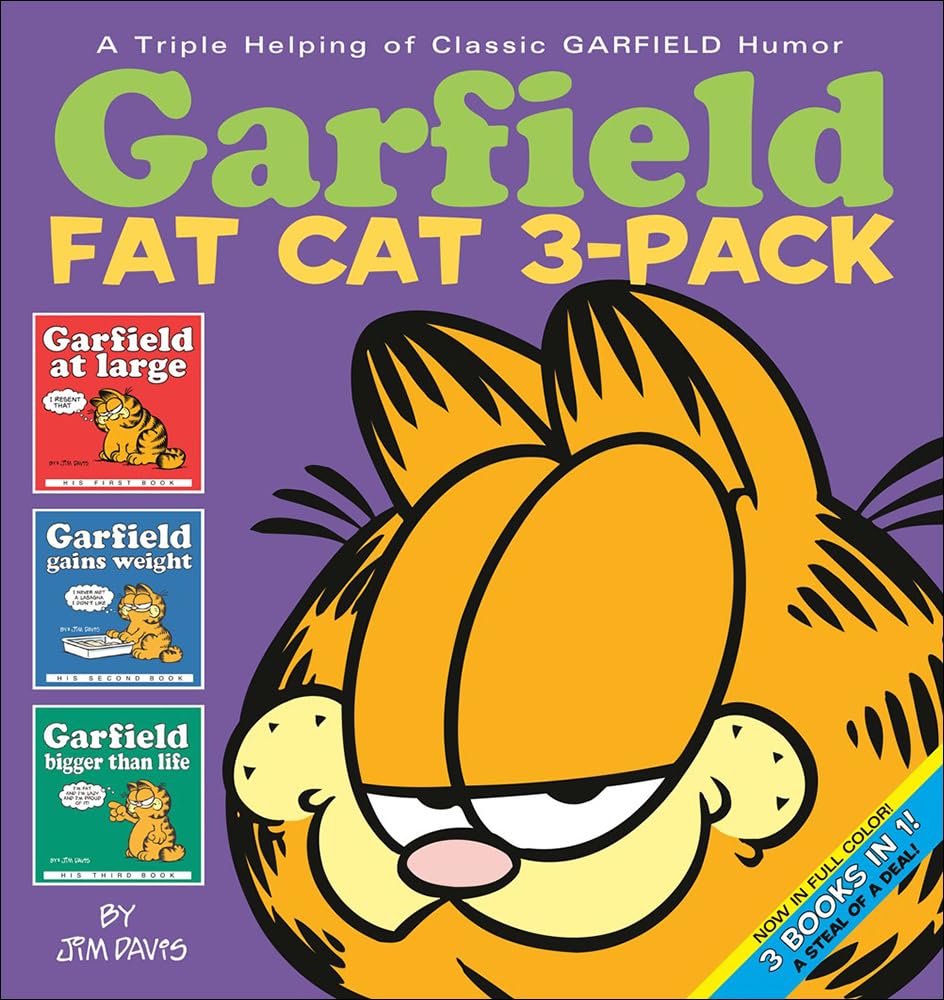 Garfield Fat Cat: Garfield at Large/Garfield Gains Weight/Garfield Bigger Than Life (Garfield Fat Cat Three Pack)
