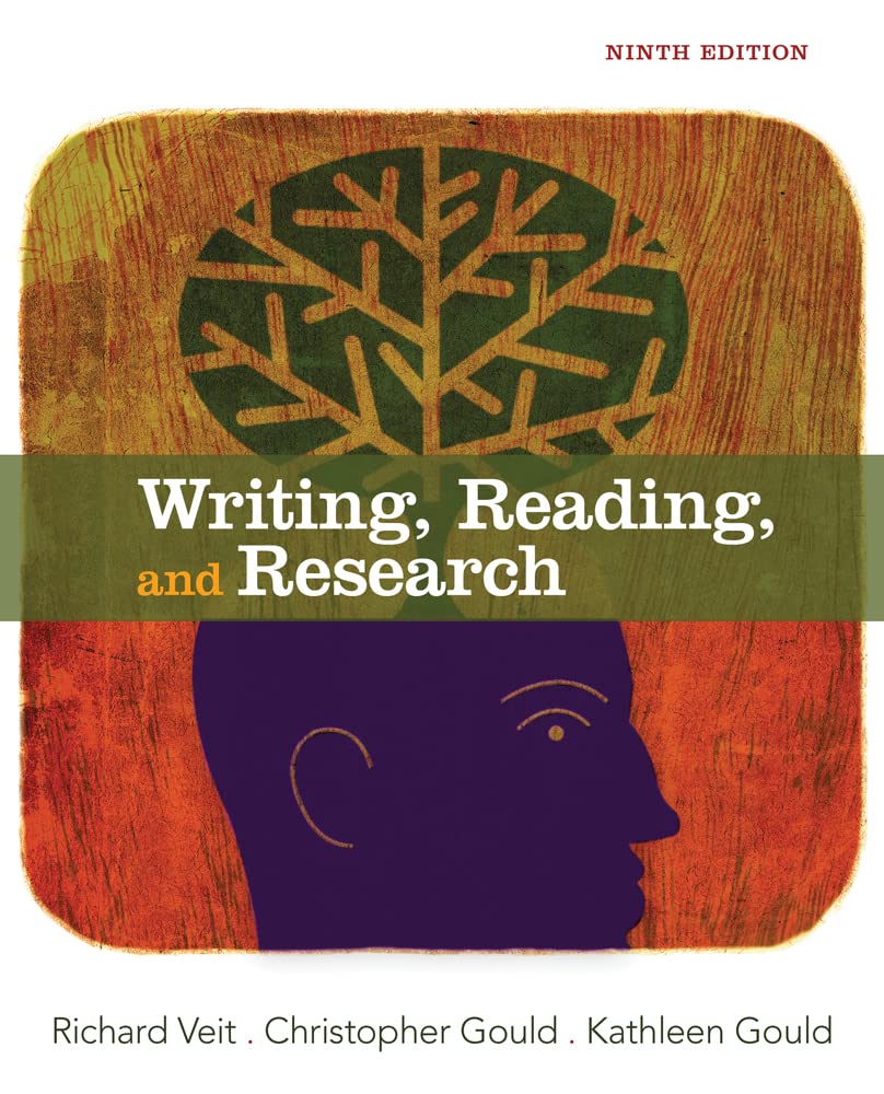 Writing, Reading, and Research